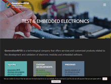 Tablet Screenshot of generationrfid.com